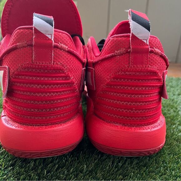 Adidas Dame 7 EXTPLY R.C.O.T.A H68986 Men’s Size 13.5 Basketball Red White Shoes - Picture 9 of 11